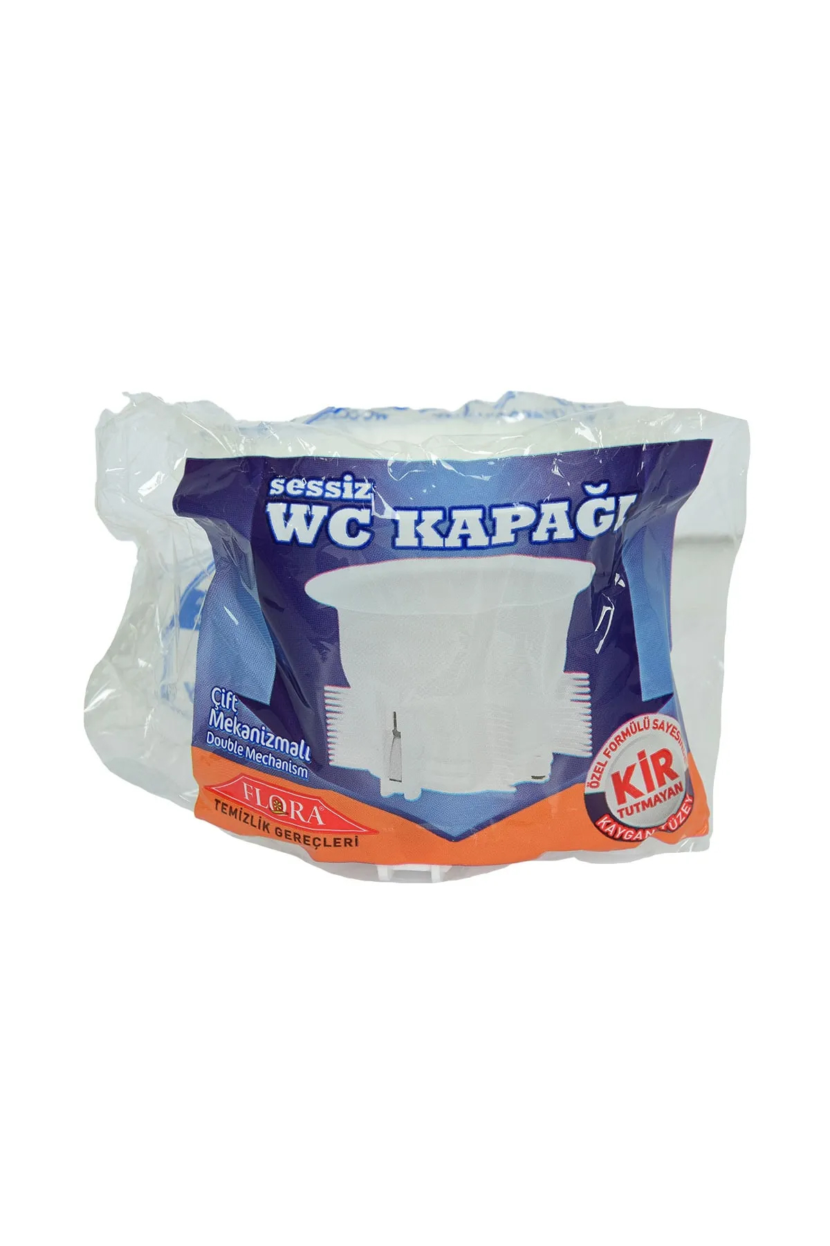 Just Cheap Store Sessiz Wc Kapaği Çift Mekanizmali Kir Tutmayan Kaygan Yüzey Beyaz