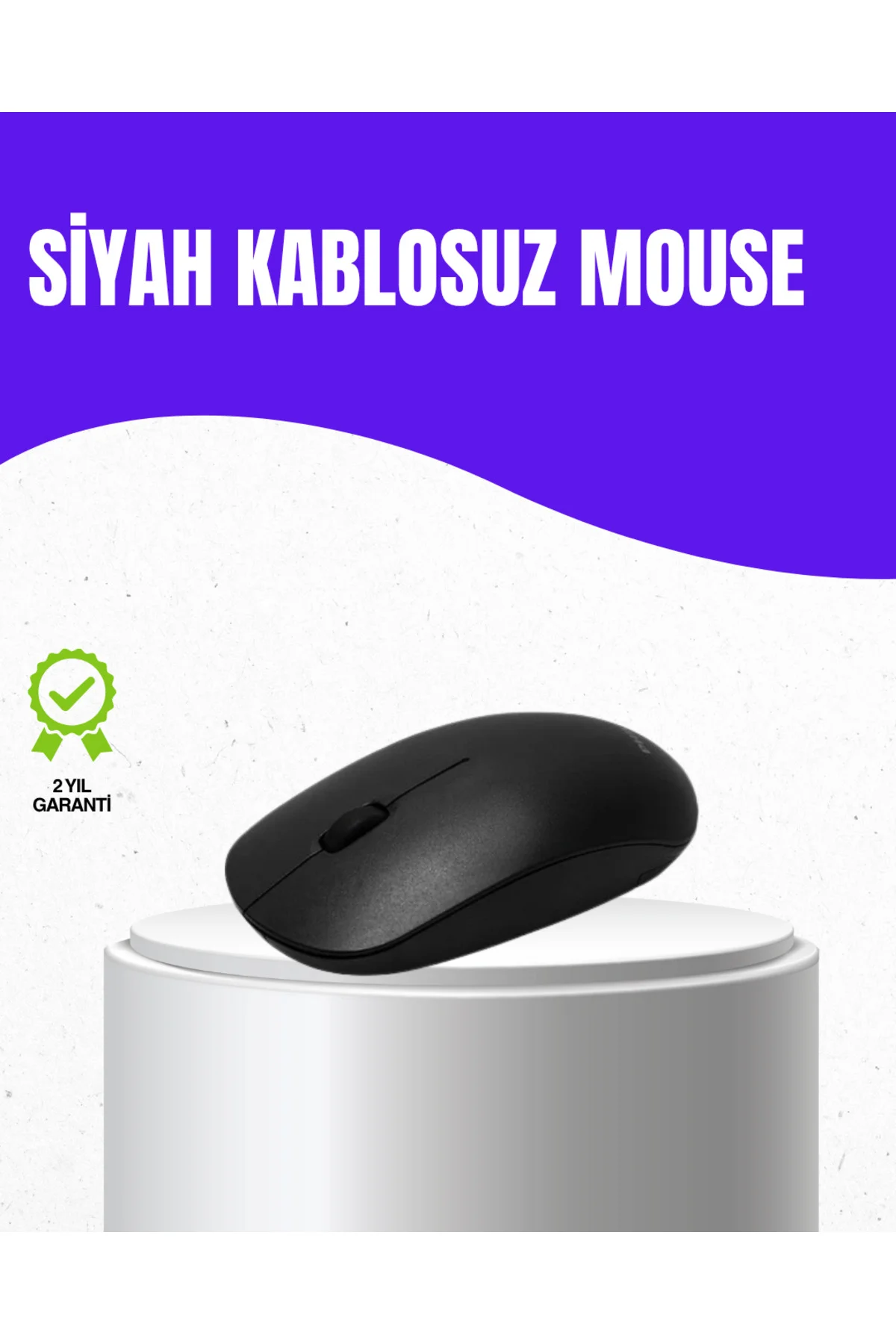 Sessiz Wireless Mouse – 5000 DPI Hassasiyetli ve Hafif Tasarım
