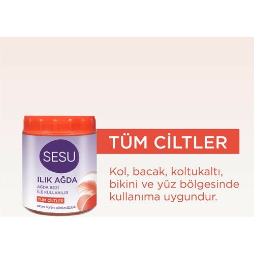 Sesu Ilık Ağda Turuncu 250 Gr