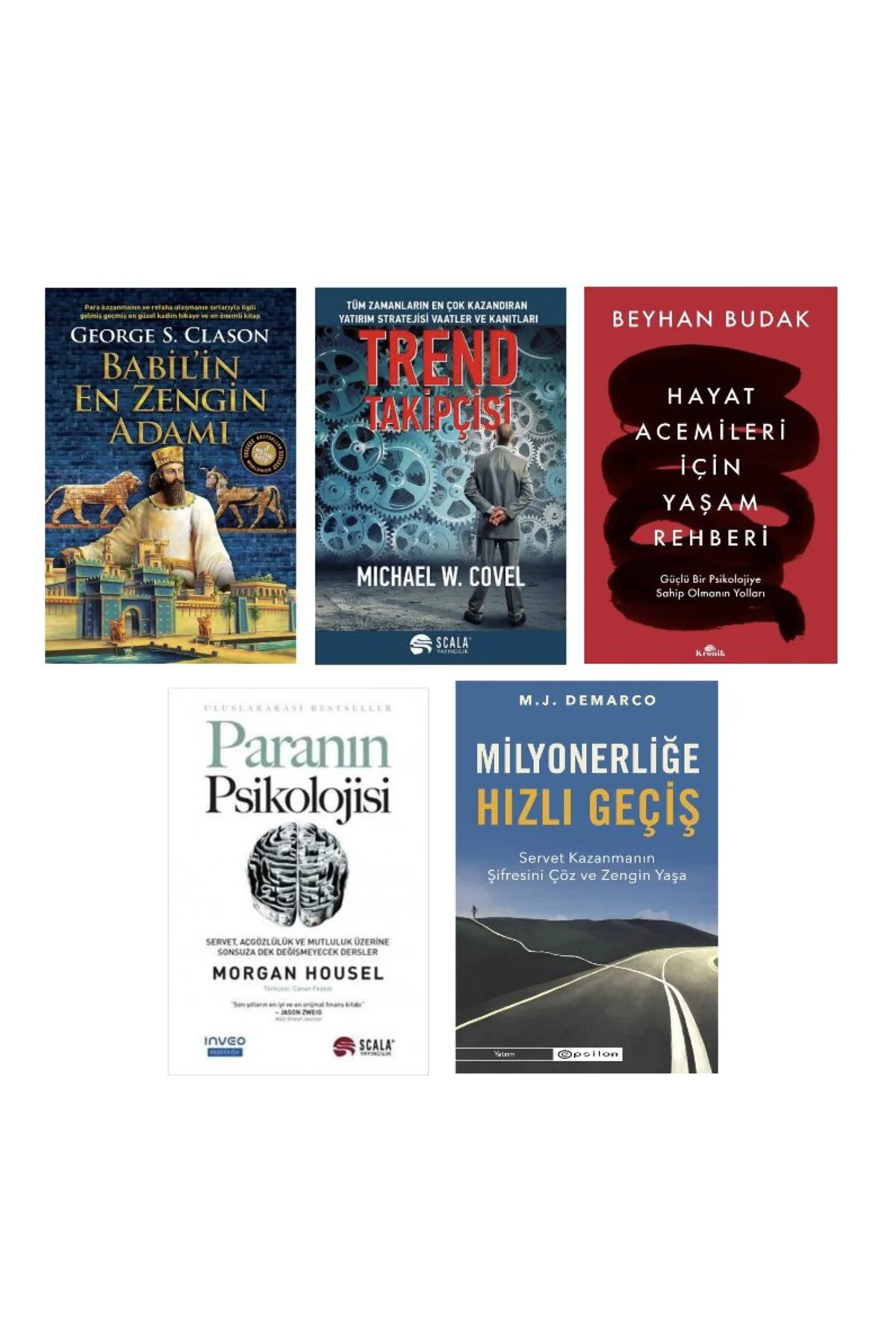 Set Babılın En Zengın Adamı-trend Takıpcısı-hayat Acemılerı Icın Yasam Rehberı-paranın Psıkolojısı Fiyatı, Yorumları ve Özellikleri