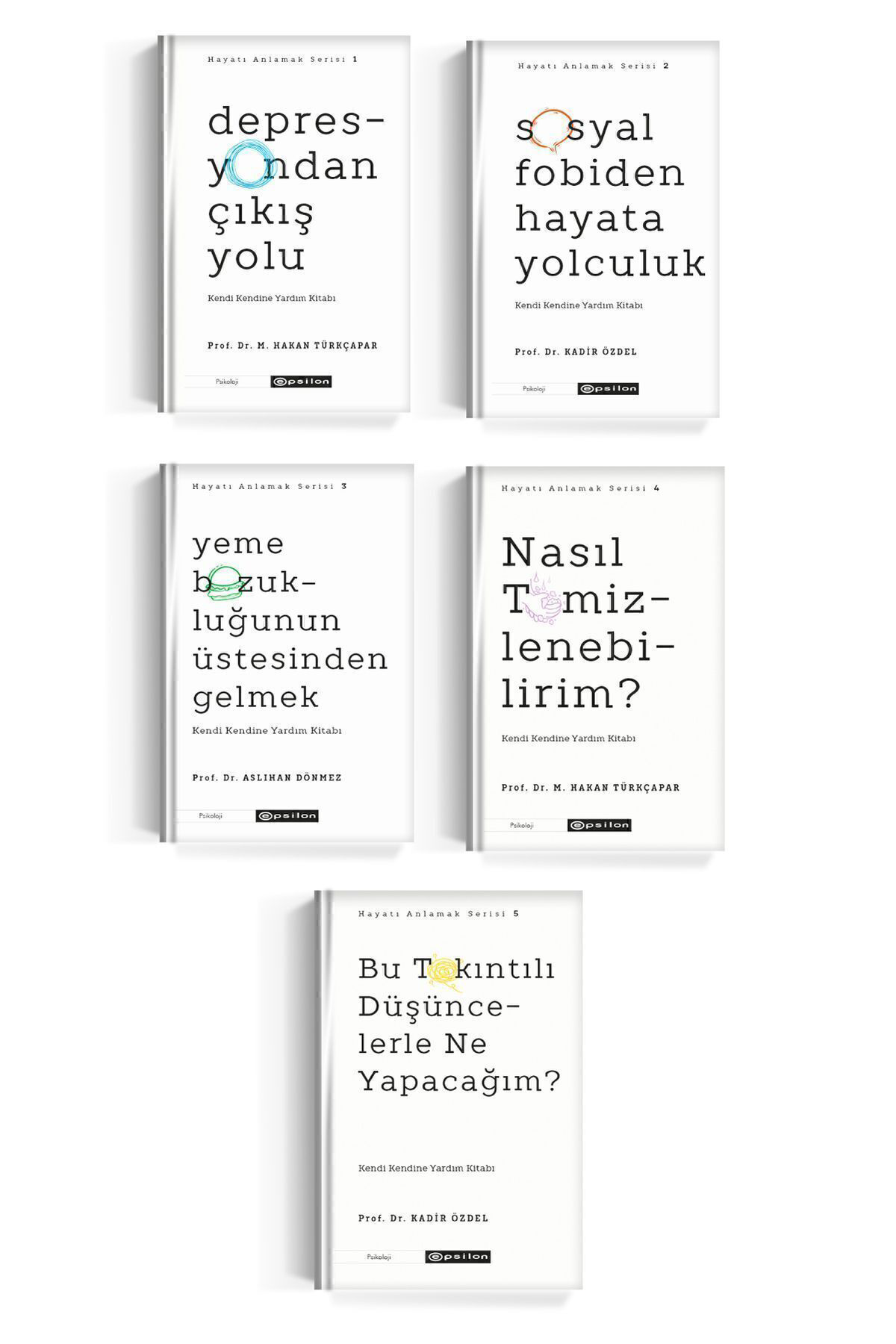 Epsilon Yayınevi Set Hayatı Anlamak Serisi 5 Kitap Prof. Dr. M. Hakan Türkçapar