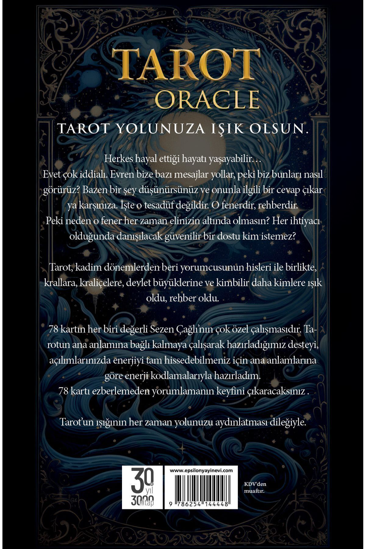 Epsilon Yayınevi Set Tarot - Ogham Oracle Rehber Kitaplı Kart 2Li Takım Rezzan Ogü