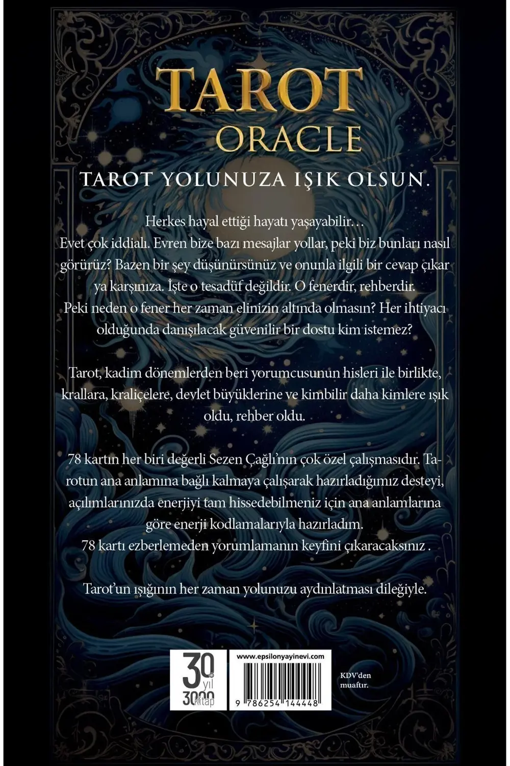 SET Tarot - Ogham Oracle Rehber Kitaplı Kart 2li Takım Rezzan Ogü