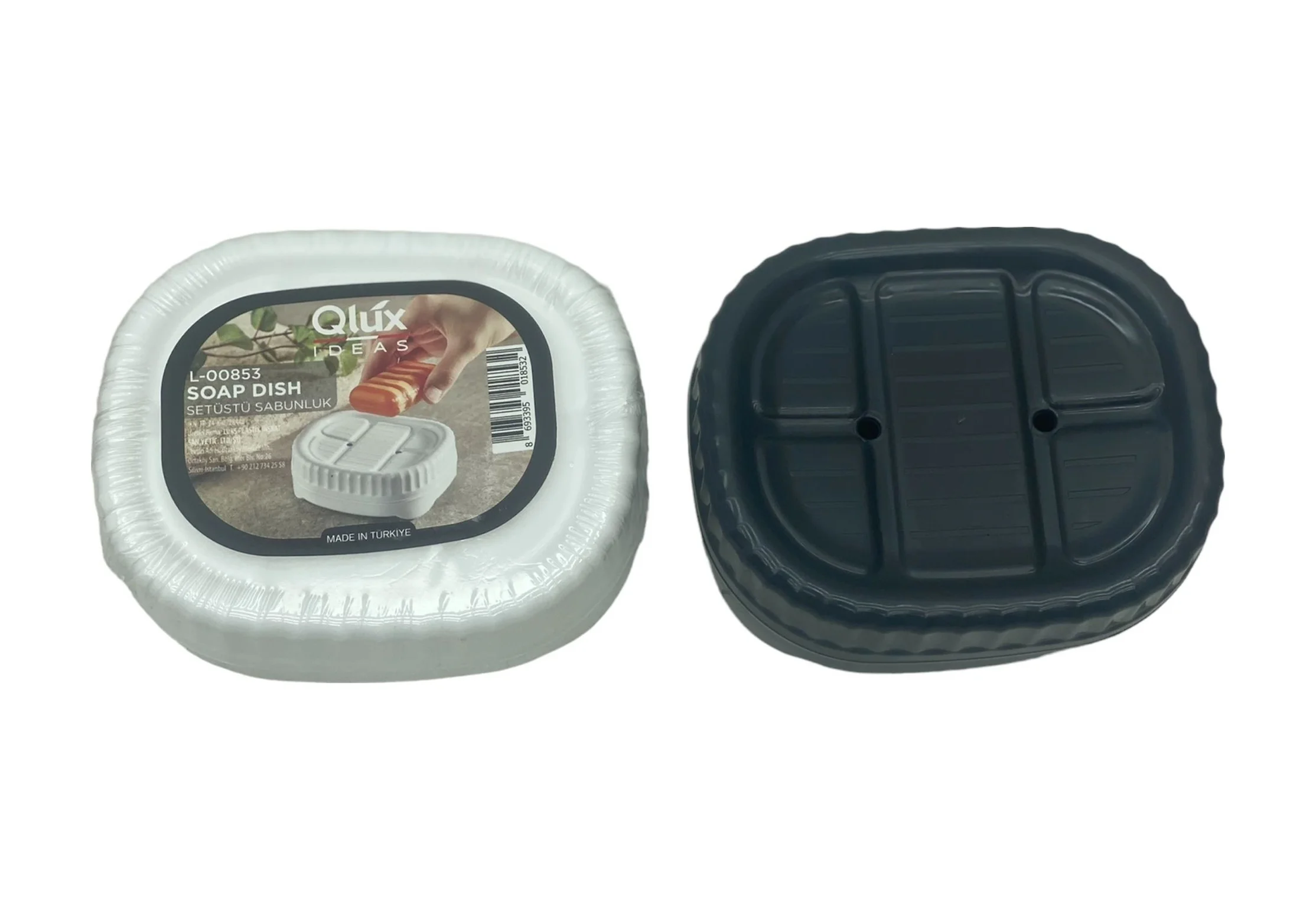 Set Üstü Katı Sabunluk Kapaklı Plastik 5224 Diğer