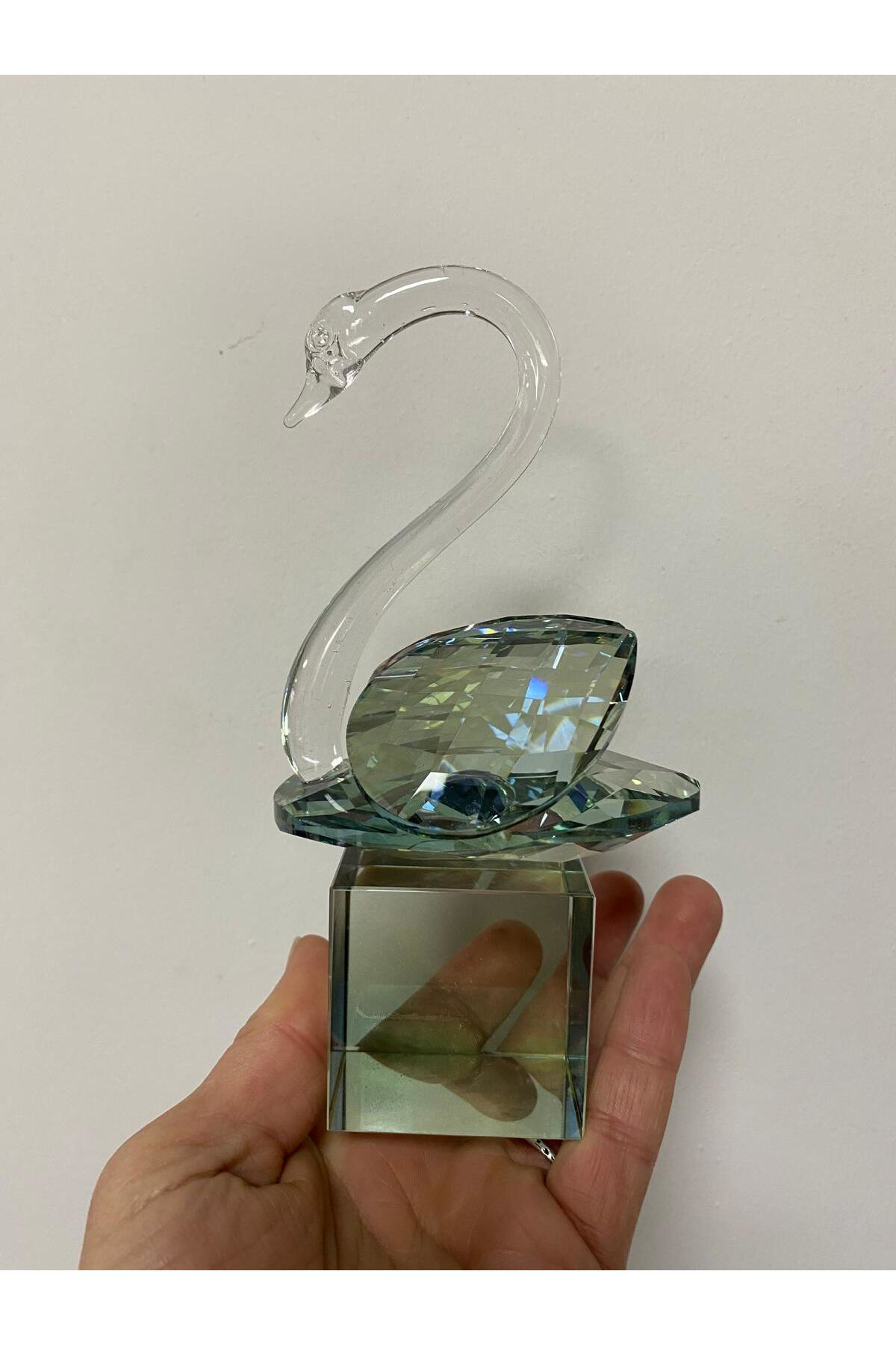 Seta Kristal Dekoratif Kuğu Küçük 14,5cm