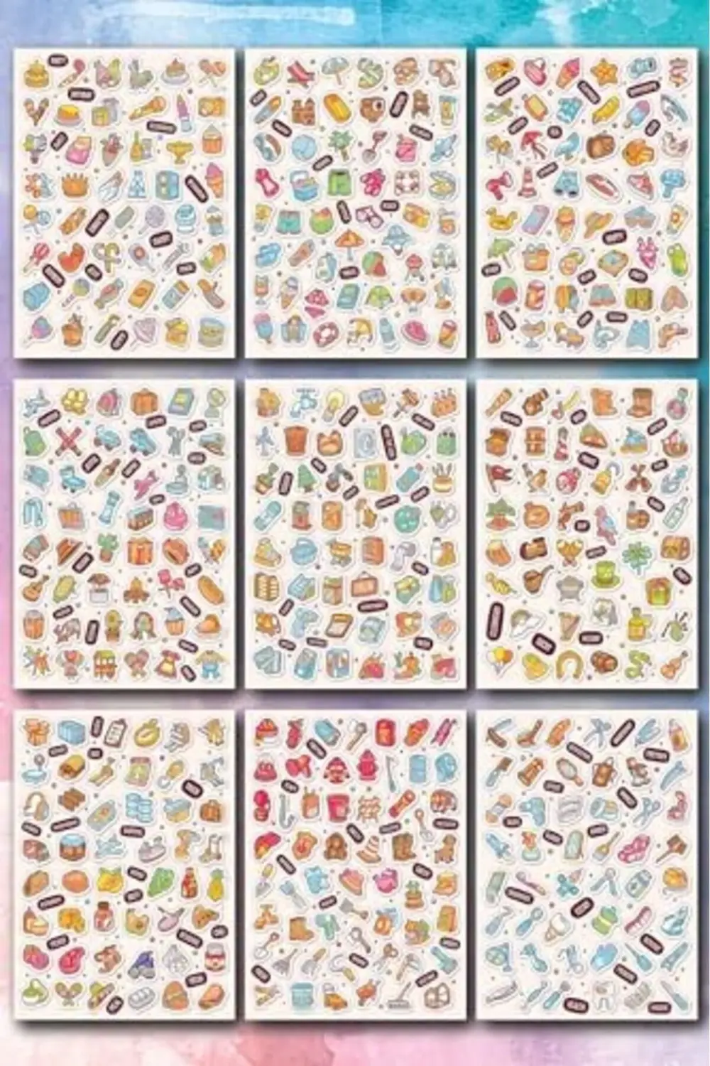 Seti Günlük Ajanda ve Defterlere Etiket, Öğretmen-Öğrenciler, Erk