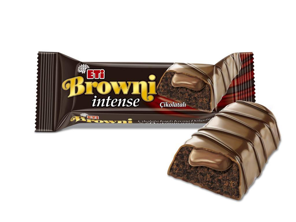 Sevdiklerinize Özel Kırmızı Ahşap Hediye Kutusunda 4 Adet Browni 
