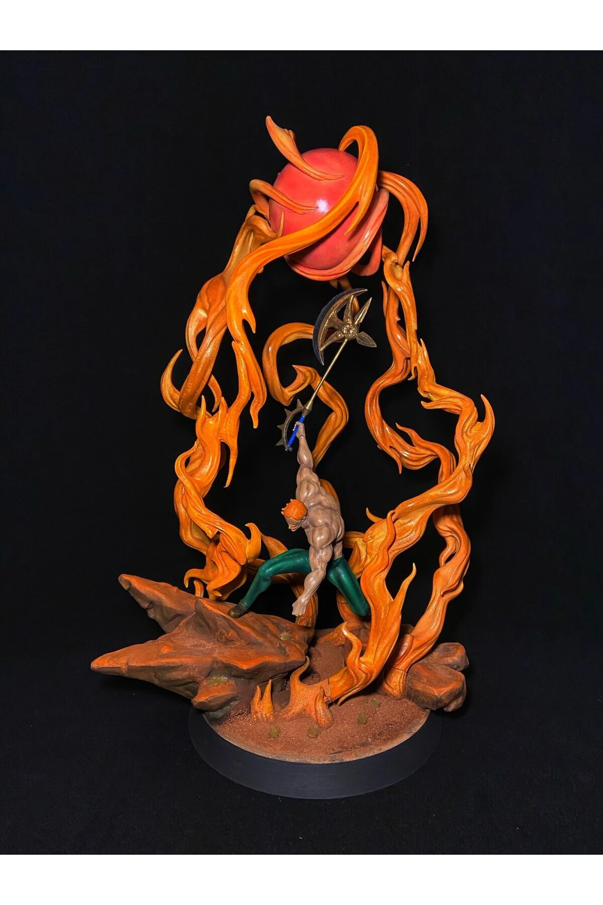 Seven Deadly Sins Escanor Yedi Ölümcül Günah Gurur Günahı Figürü Büyük Boy 25CM