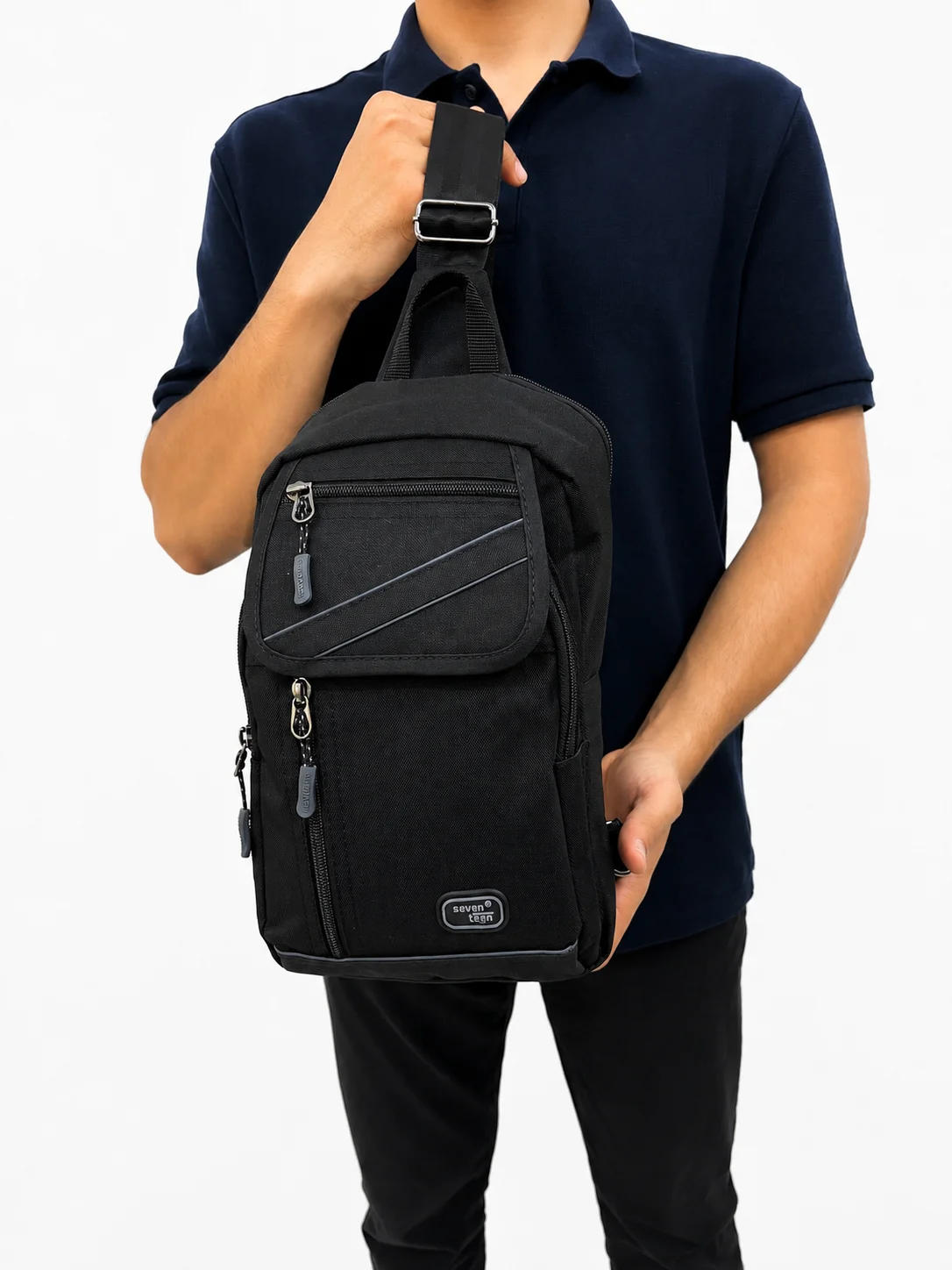 SEVENTEEN Unisex Büyük Boy  Hafif ve Dayanıklı Çapraz Askılı Body Bag