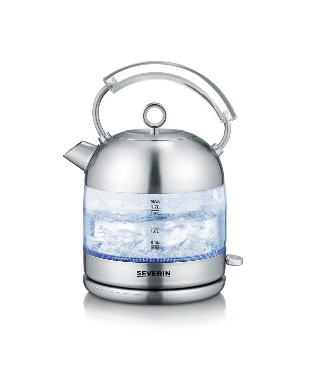Severin Wk 3459 Retro Işıklı Cam Kettle