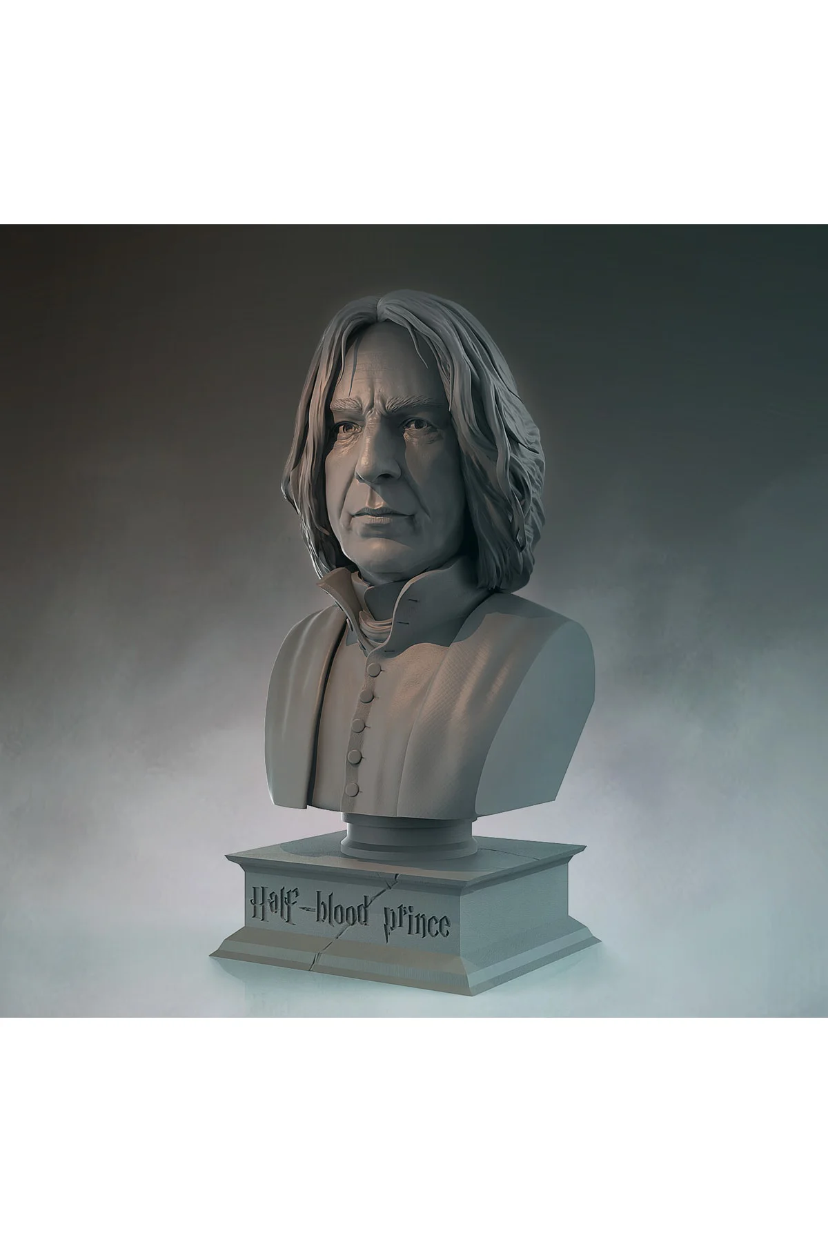 Severus Snape Melez Prens Harry Potter Figür Büst 15 Cm (gri Renk)
