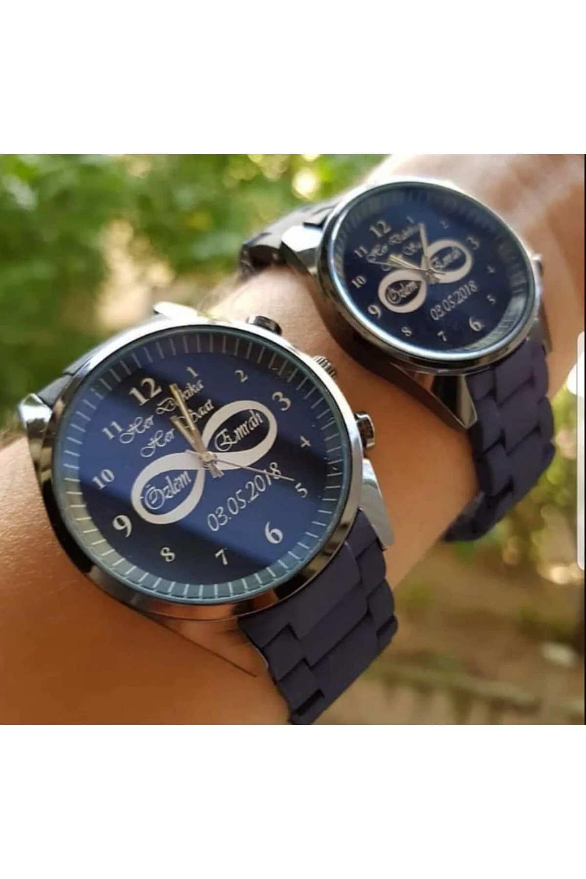 Sevgili Hediye Yıl dönümü Hediyesi Erkek Kol Saati Çift Kombin Sa