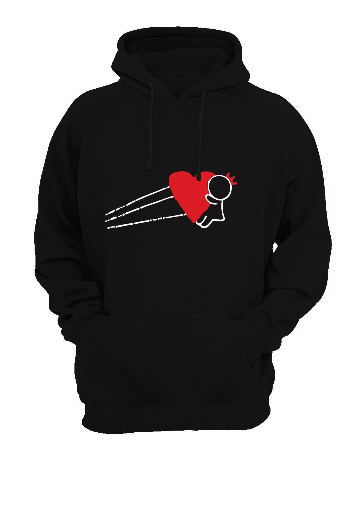 Sevgililer Günü Baskılı Kapüşonlu Sweatshirt Eşinize Sevgilinize 