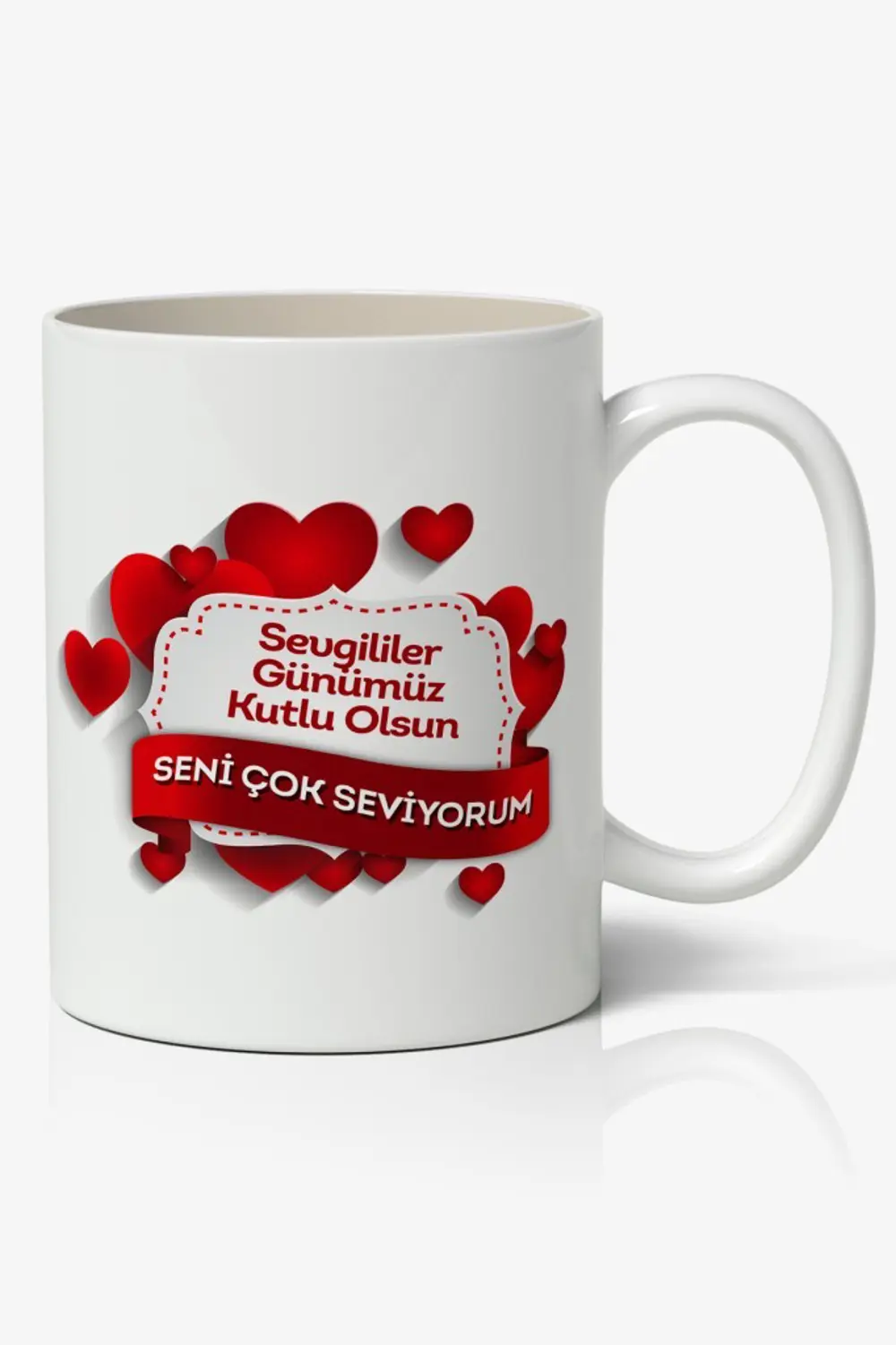 Sevgililer Günümüz Kutlu Olsun Baskılı Kupa Bardak Mod3 Sevgililer Günümüz Kutlu Olsun Baskılı Kupa Bardak Mod3