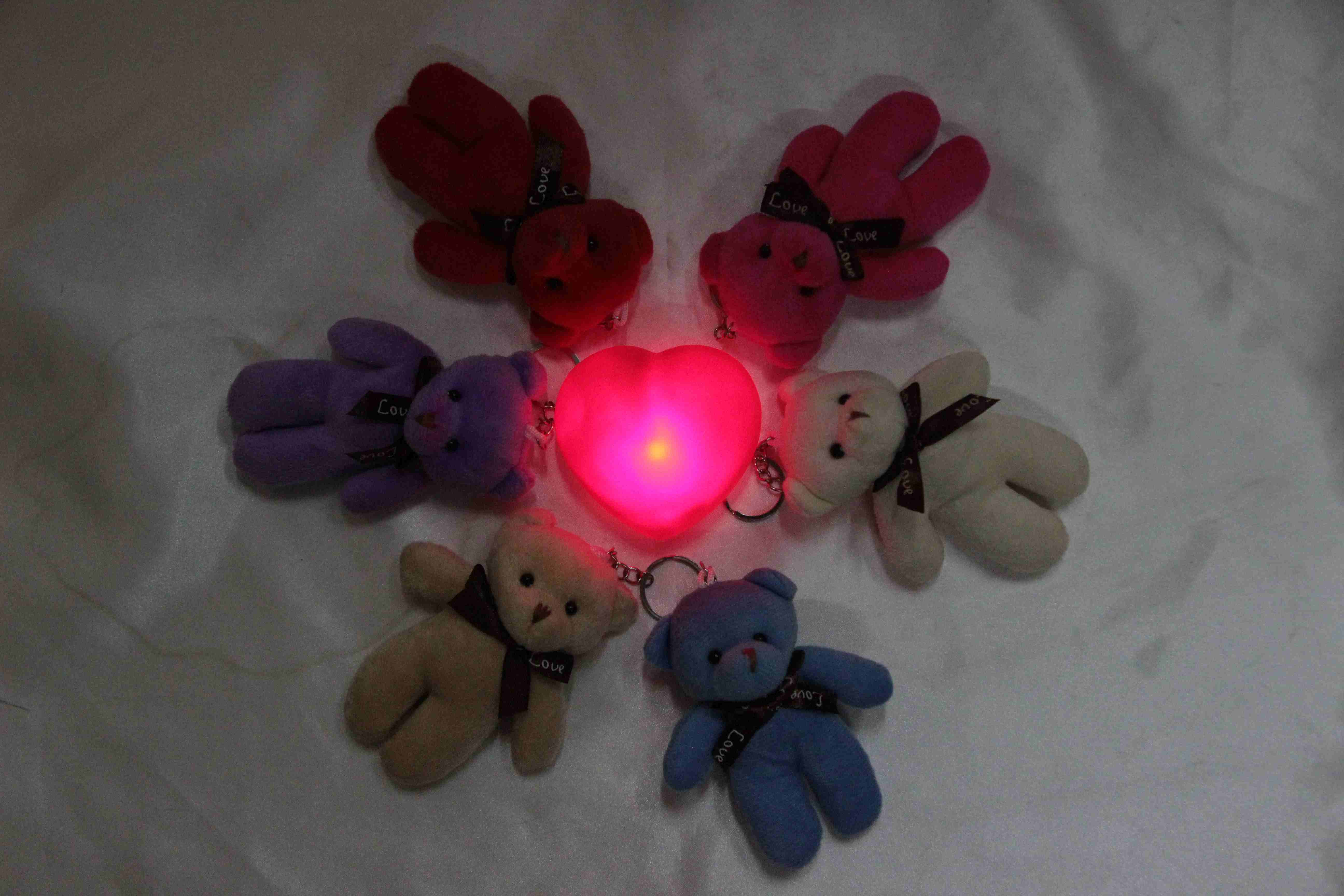 Home Sevgiliye Affet Hediye Seti Mor Termos, Papatya Kolye Affet Yazılı Kupa Ayıcık Ve İşıklı Kalp