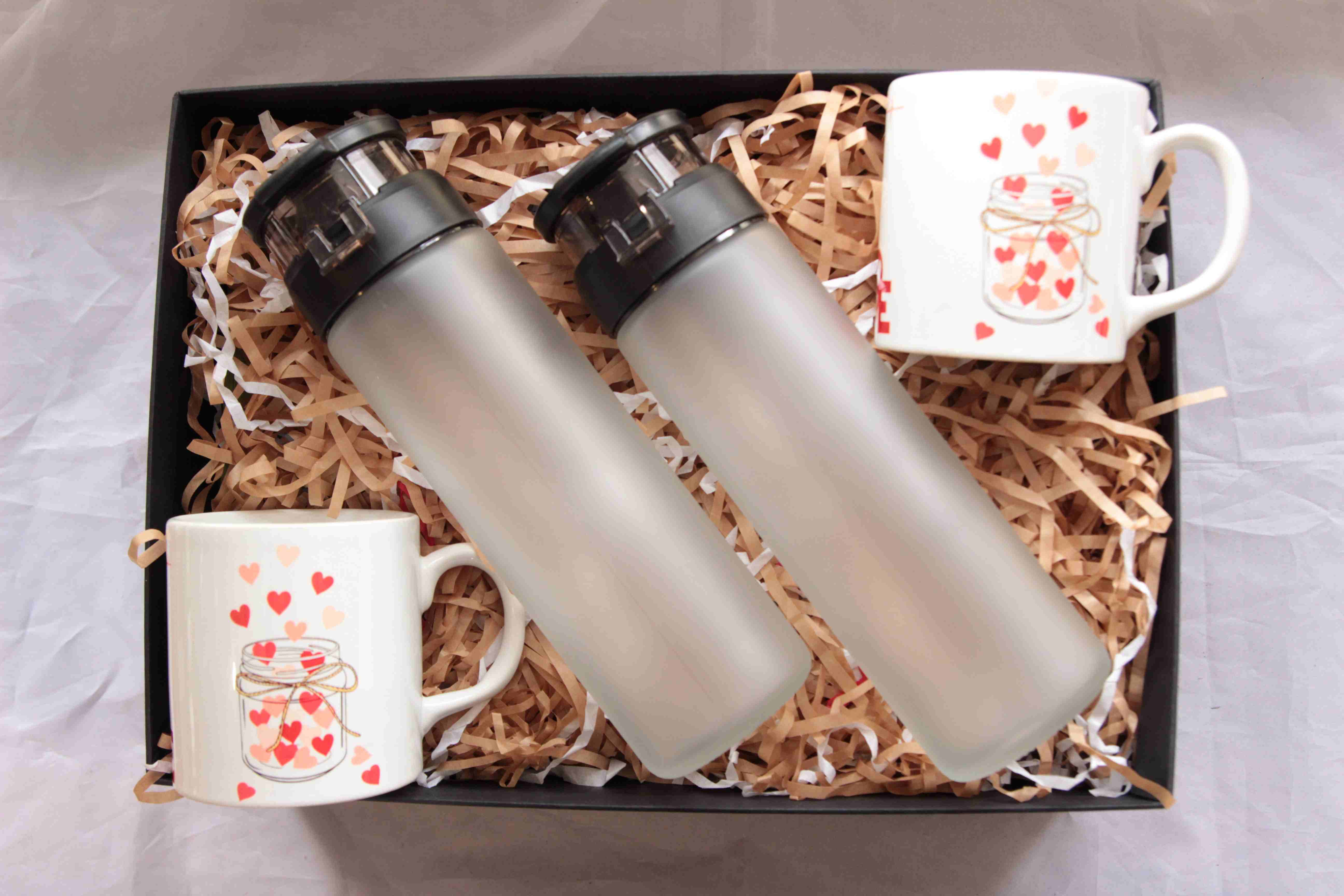 Home Sevgiliye Doğum Günü Hediyesi - İkili Termos Ve Kupa Bardak Hediye Kutusu