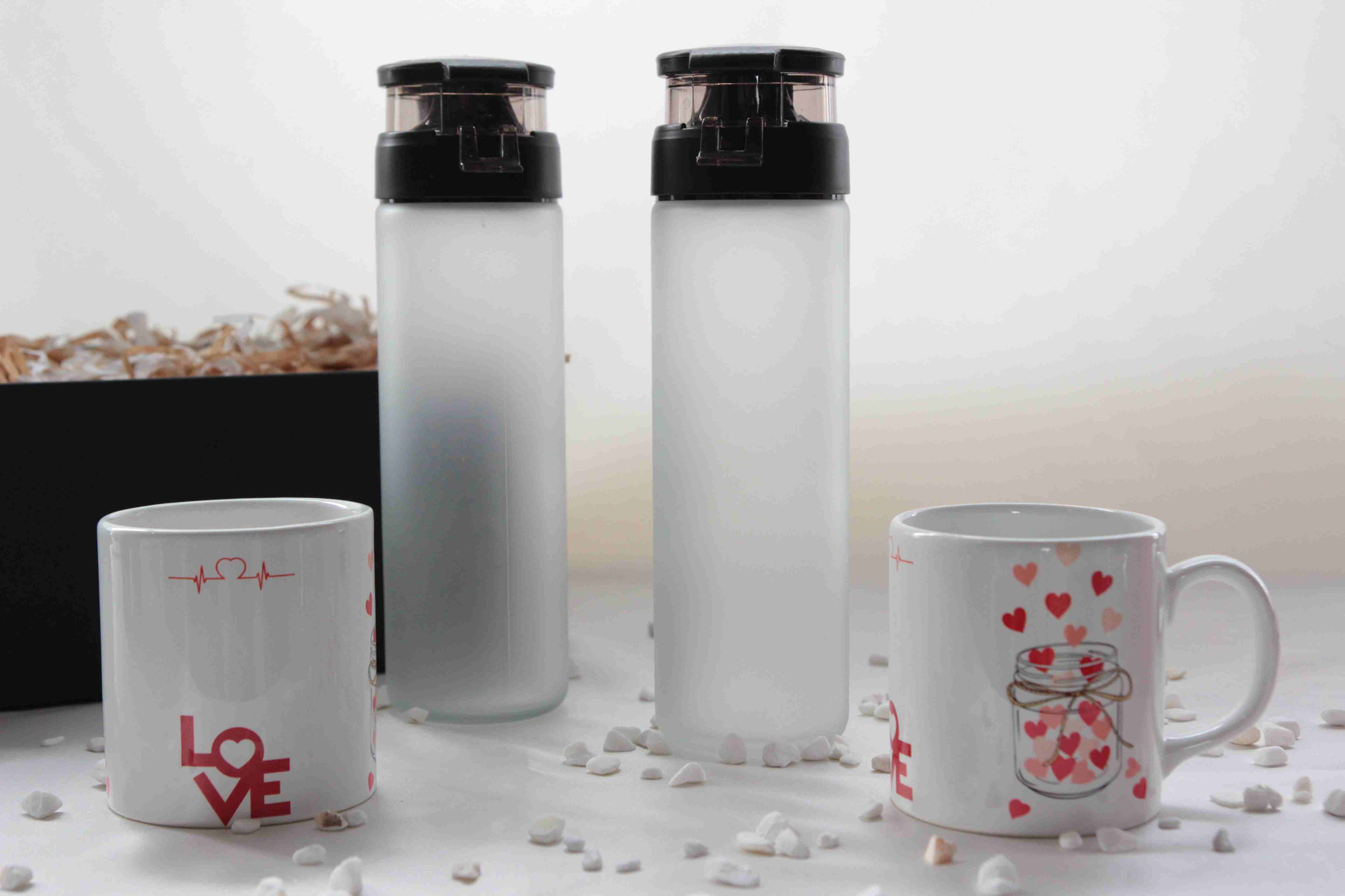 Home Sevgiliye Doğum Günü Hediyesi - İkili Termos Ve Kupa Bardak Hediye Kutusu