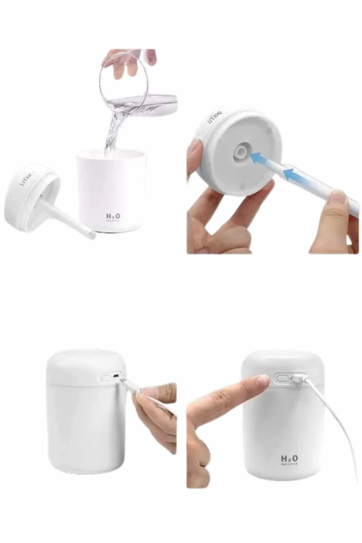 Sevgiliye Hediye Led Işıklı Hava Nemlendirici USB Şarjlı Sevgiliye Özel Sevgiliye Hediye Led Işıklı Hava Nemlendirici USB Şarjlı Sevgiliye Özel