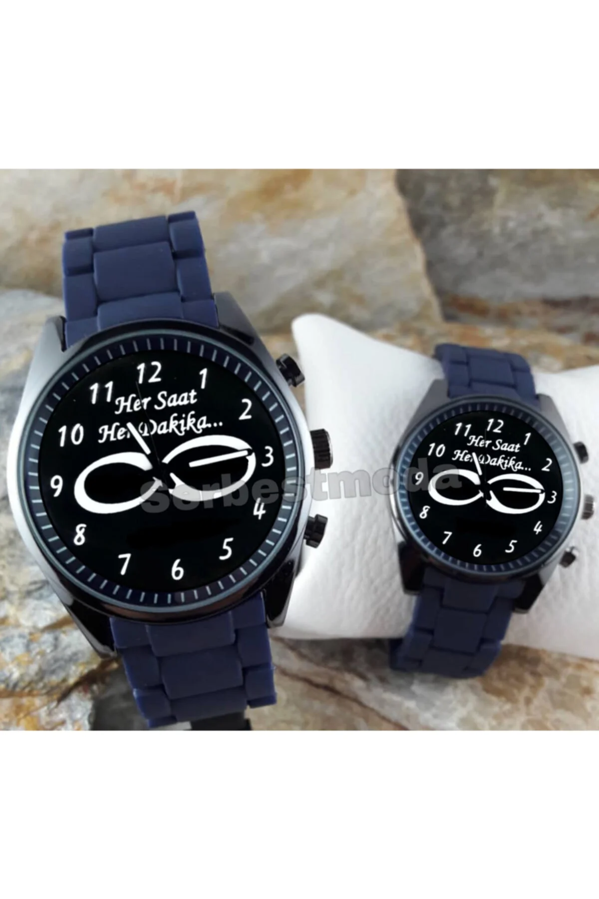 Sevgiliye Hediye Sevgili Saatleri Çift Saat Kombini Sevgililer Gü