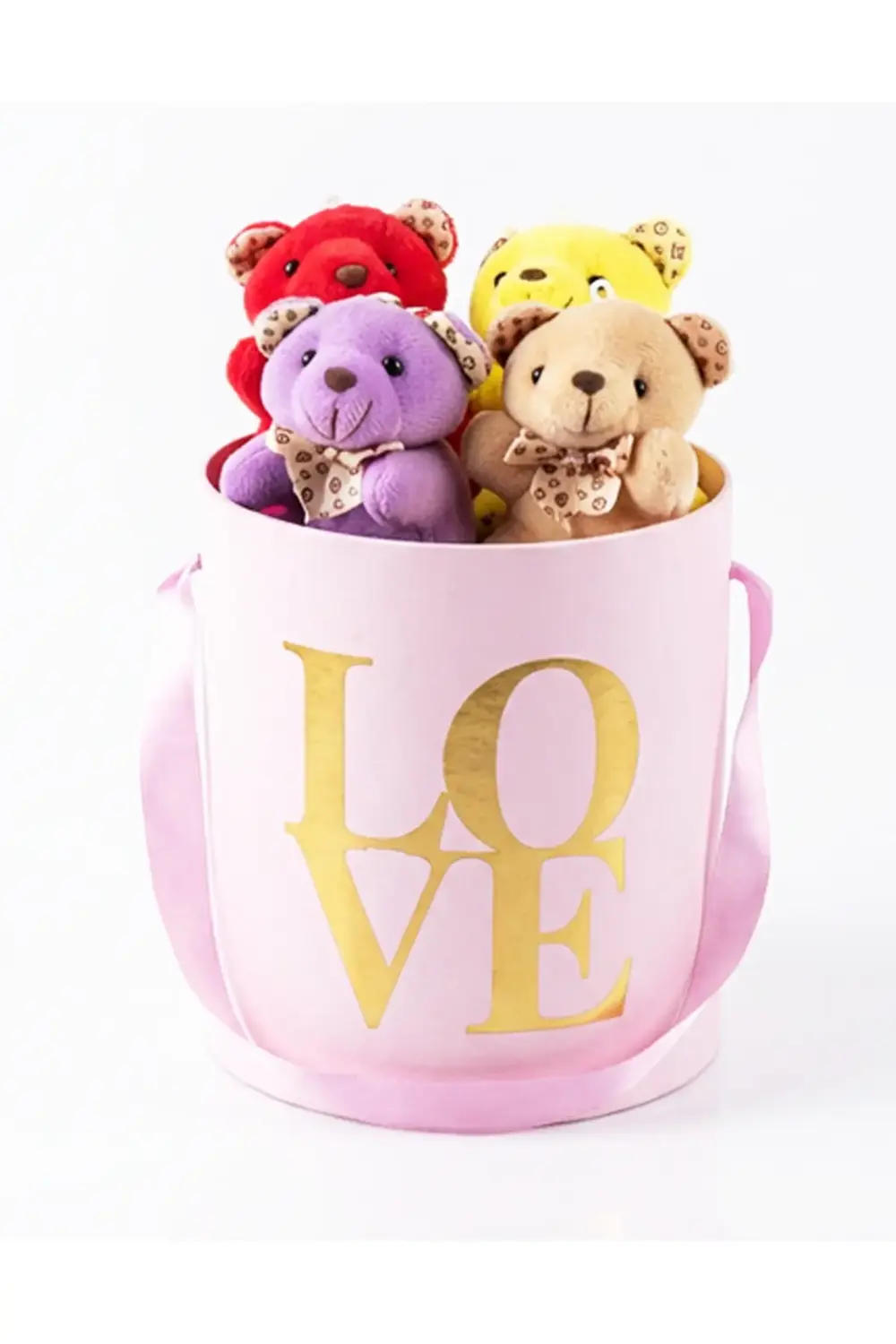 Sevgiliye Mini Ayıcıklı Hediye Kutusu - 14 Şubat Sevgililer Günü