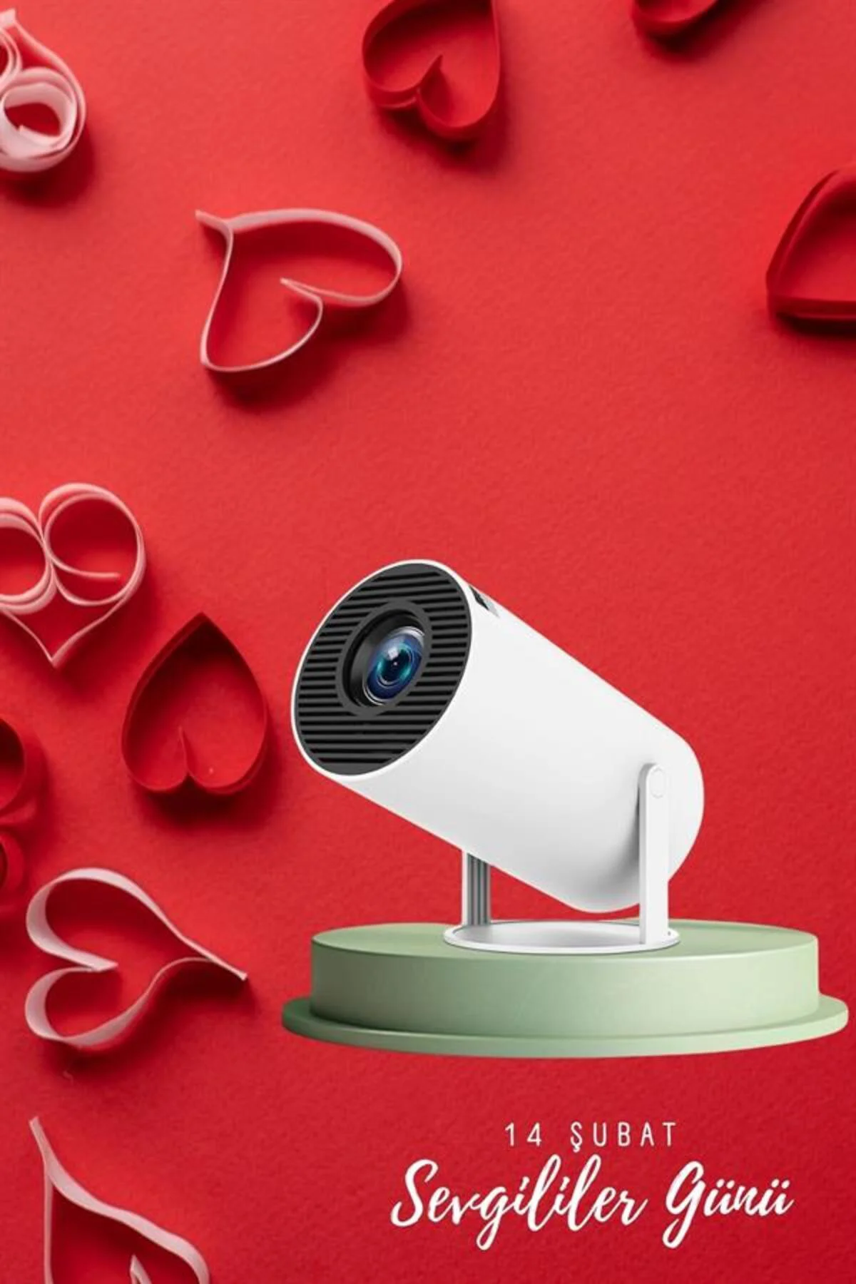 Sevgiliye Özel Hediye Ayaklı Sinema Projektörü Projeksiyon - Lisi