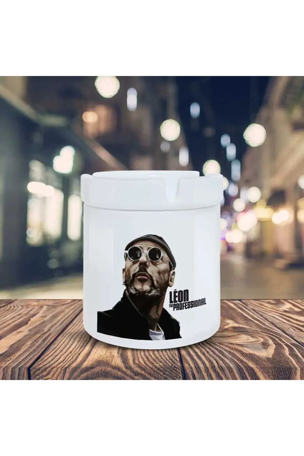 Sevginin Gücü Küllük Leon Baskılı Kül Tablası K-44