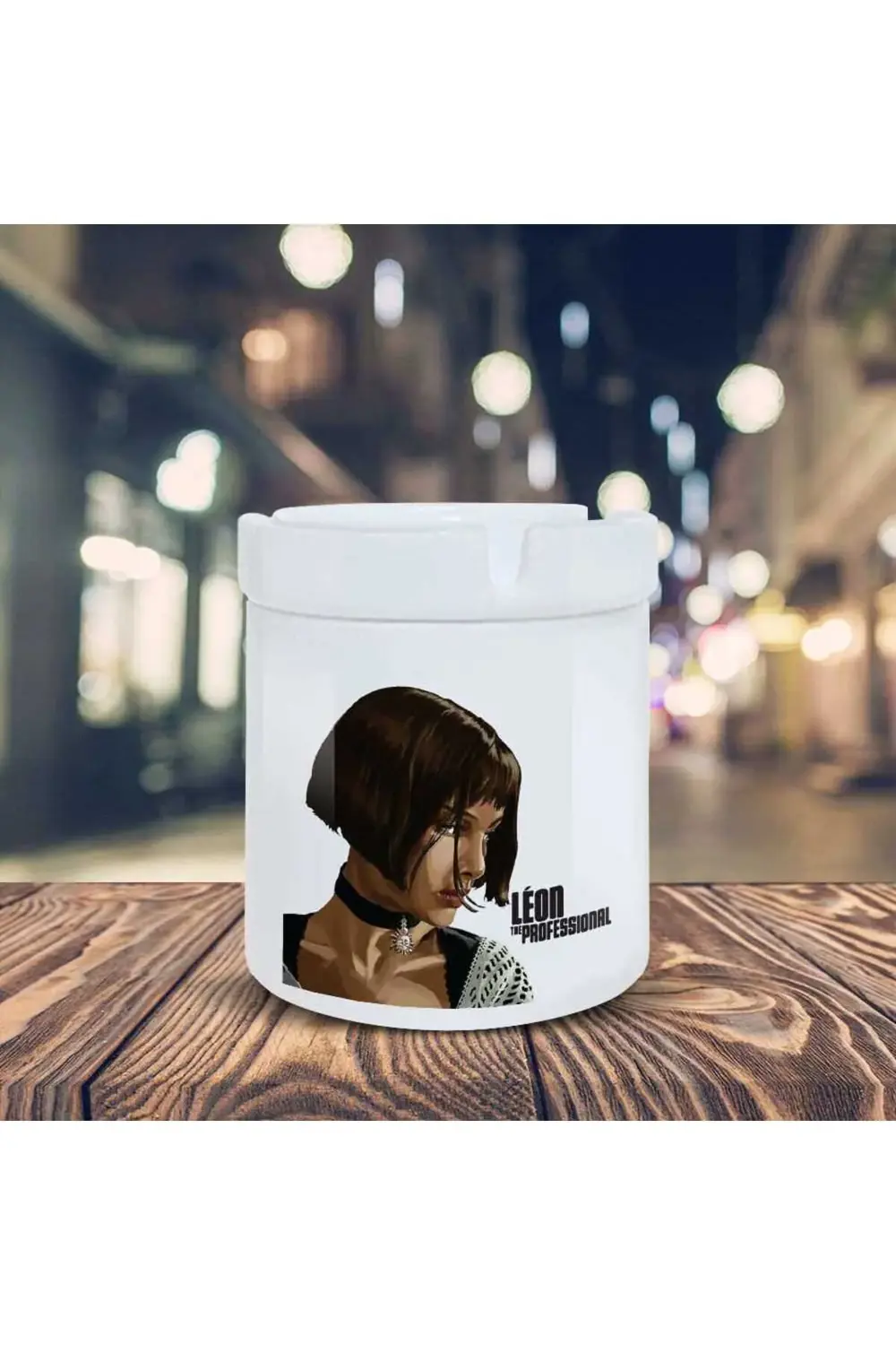 Sevginin Gücü Küllük Mathilda Baskılı Kül Tablası K-45