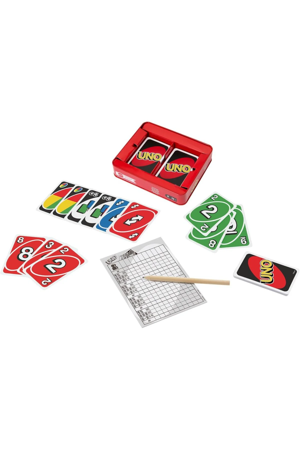 Sevilen UNO Deluxe kart oyunu, ailelerin favorisi , K0888