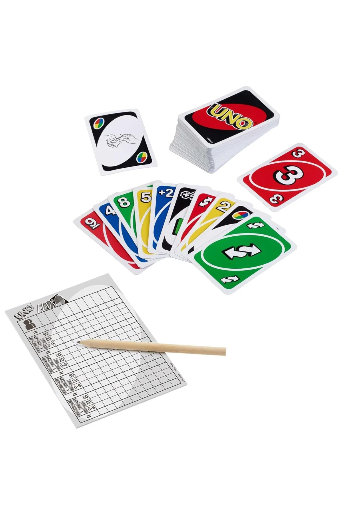 Sevilen UNO Deluxe kart oyunu, ailelerin favorisi , K0888