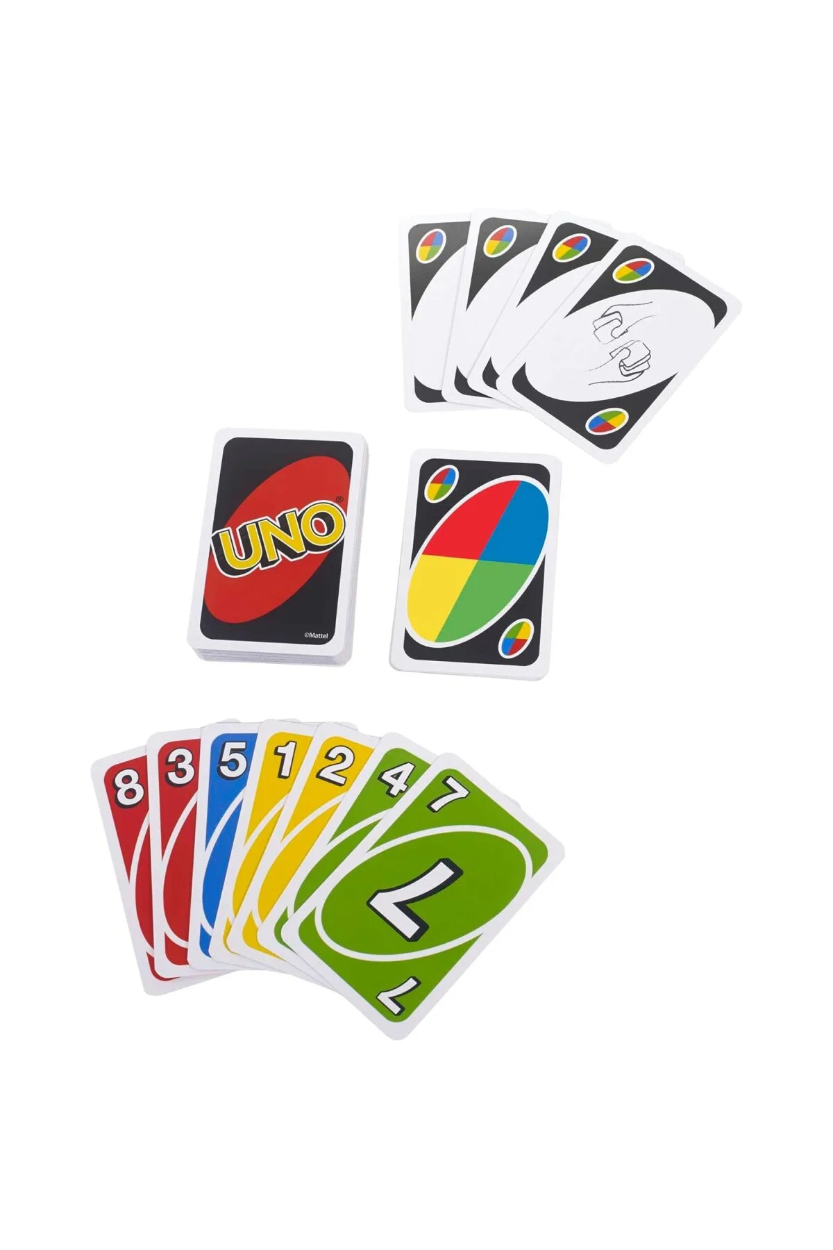 Sevilen UNO Deluxe kart oyunu, ailelerin favorisi , K0888