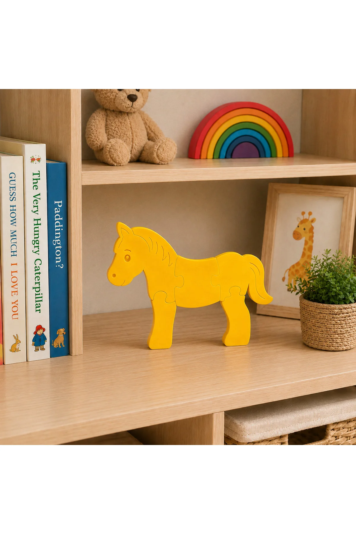 Sevimli At 3D Baskı Puzzle – 5 Parça Eğitici Çocuk Yapbozu (3+ Yaş) Sevimli At 3D Baskı Puzzle – 5 Parça Eğitici Çocuk Yapbozu (3+ Yaş)