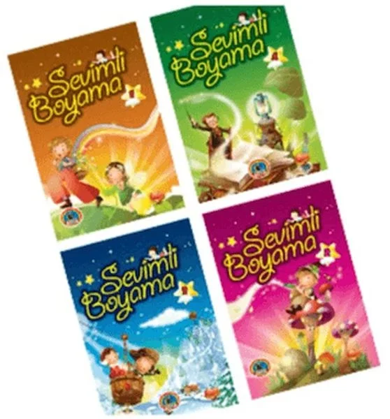Sevimli Boyama (4 Kitap Takım) Fiyatı, Yorumları ve Özellikleri