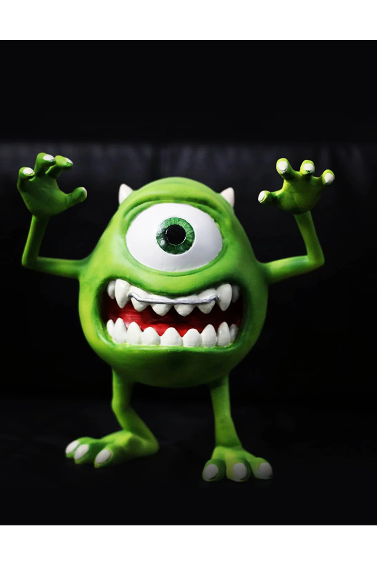 Sevimli Canavarlar Mike Wazowski Boyalı Figür Monsters Mike Figür 10CM