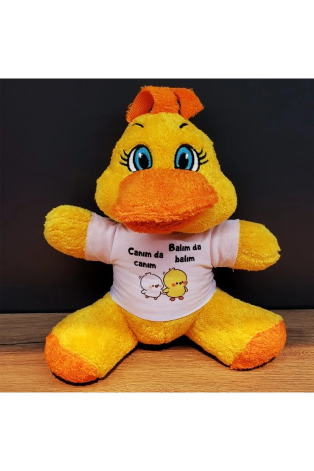 Sevimli Canım Da Canım Balım Da Balım Tasarımlı Peluş Civciv Oyun