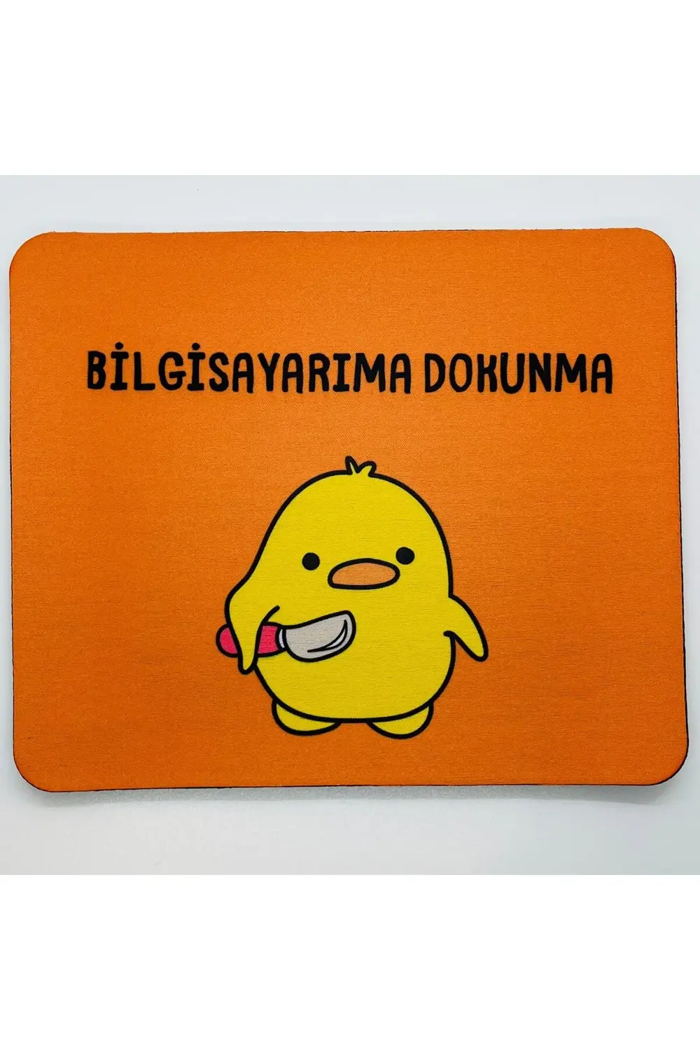 Sevimli Civciv Mouse Pad, 21x17 cm, Kaymaz Taban, Ev, Ofis ve Oyu