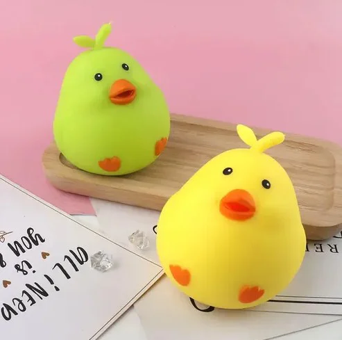 Sevimli Civciv Squishy Renkli Yumuşak Stres Atıcı Squishy - 1 Ade Sevimli Civciv Squishy Renkli Yumuşak Stres Atıcı Squishy - 1 Ade
