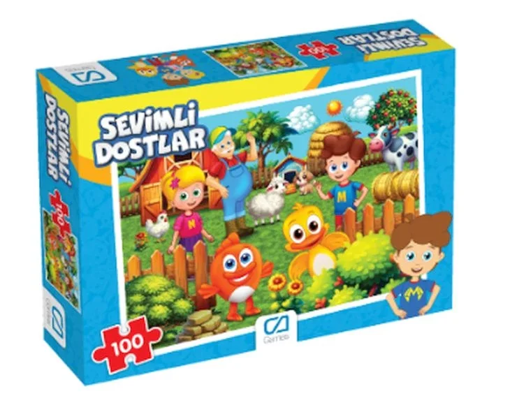Sevimli Dostlar Puzzle 100 Sevimli Dostlar Puzzle 100