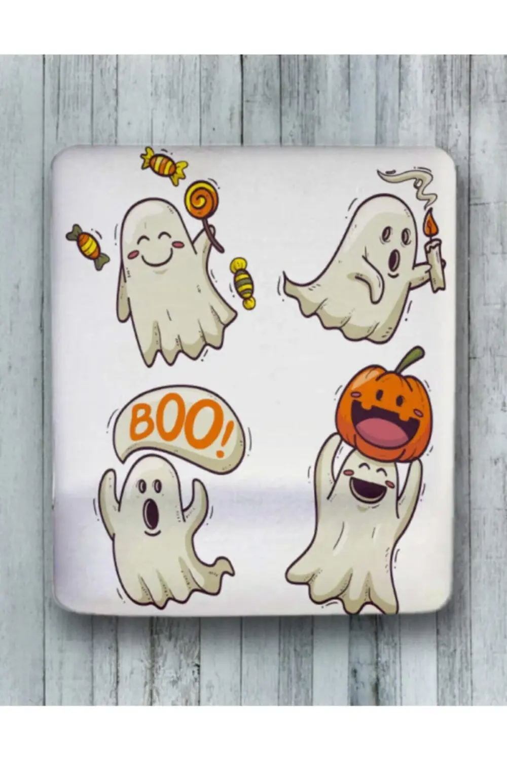 Sevimli Hayaletler Bilek Destekli Mouse Pad