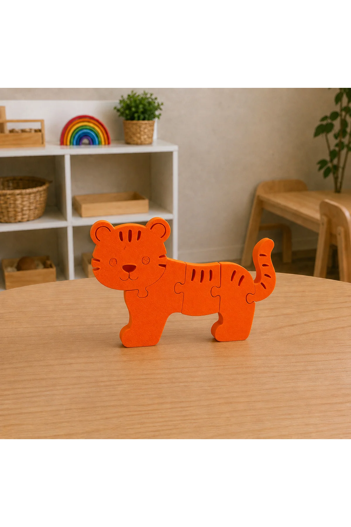 Sevimli Kaplan 3D Baskı Puzzle – 5 Parça Eğitici Çocuk Yapbozu (3+ Yaş) Sevimli Kaplan 3D Baskı Puzzle – 5 Parça Eğitici Çocuk Yapbozu (3+ Yaş)