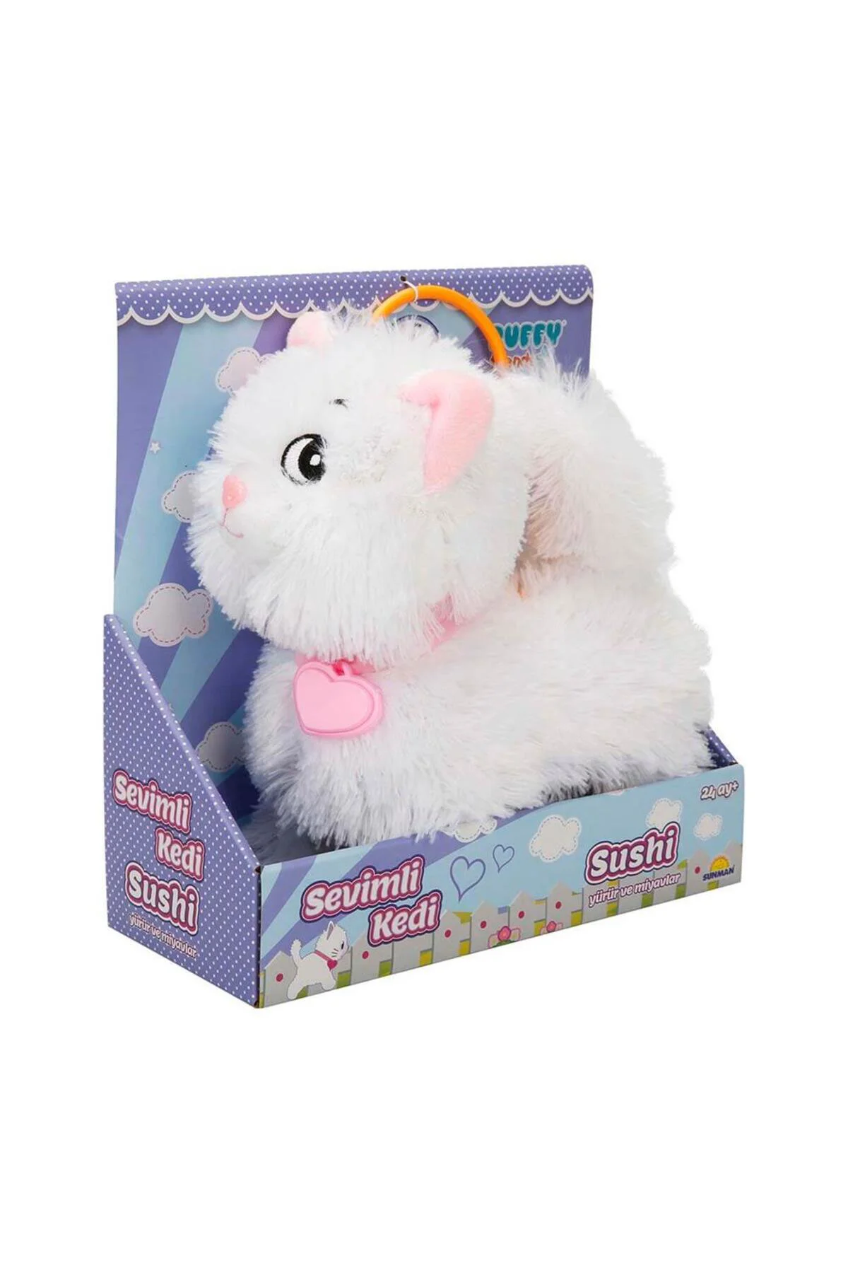 Sevimli Kedi Sushi Sesli ve Hareketli