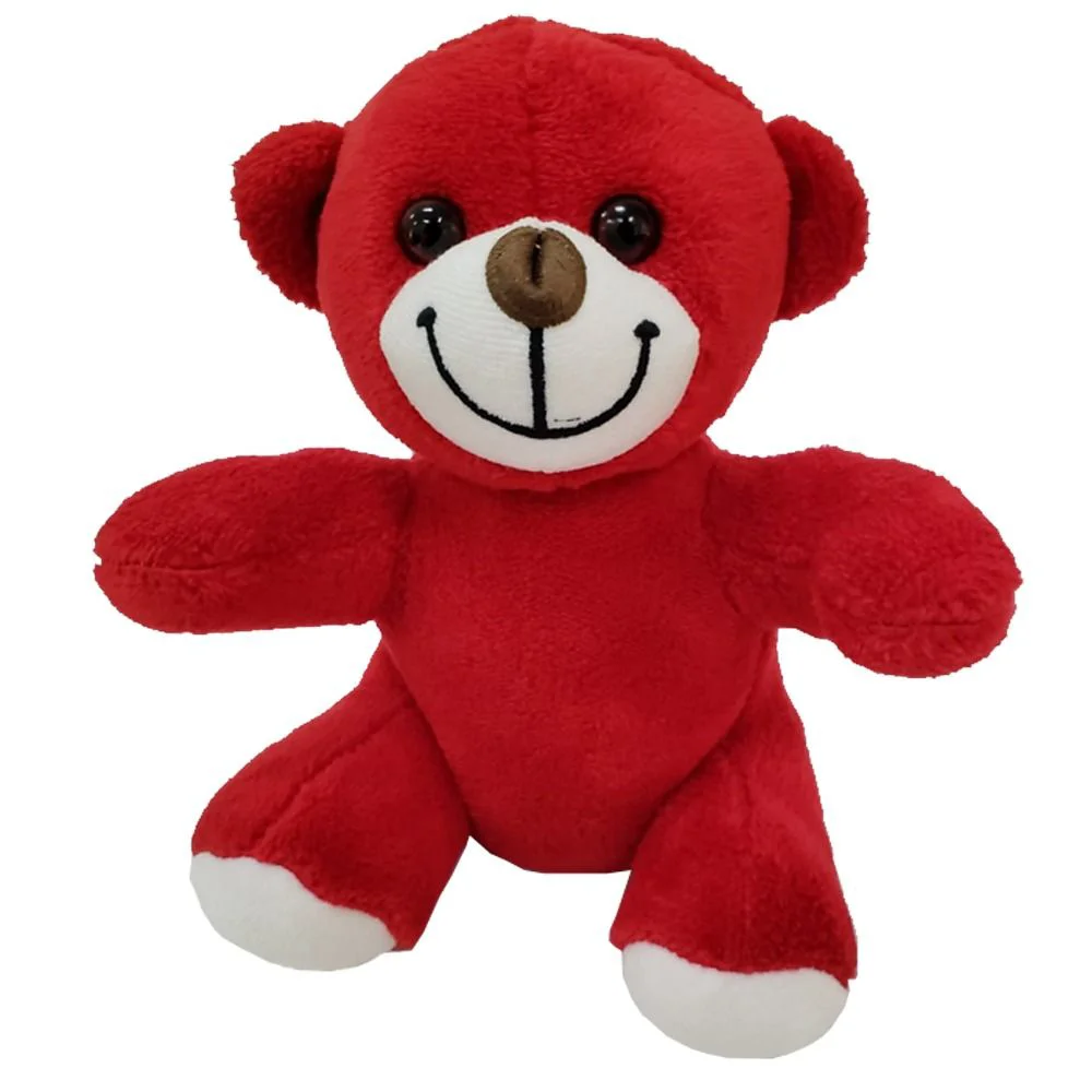 Sevimli Kırmızı Oyuncak Peluş Ayıcık Sevimli Kırmızı Oyuncak Peluş Ayıcık