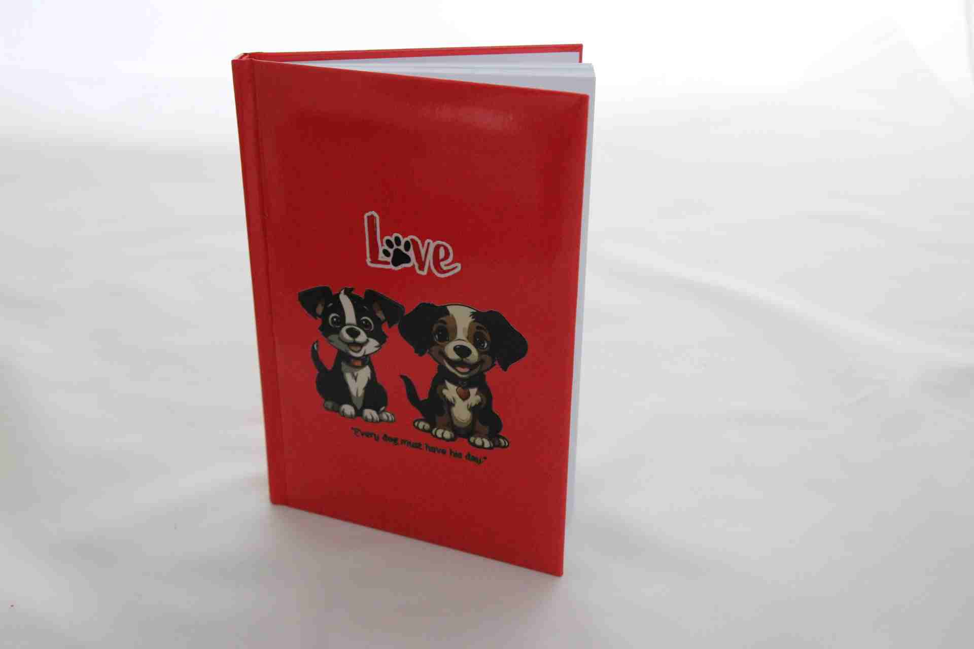 İhtiyaçavm Sevimli Köpek Hediye Seti - Köpek Tasarım Kupa Bardak Ve Defter Hediye Kutusu