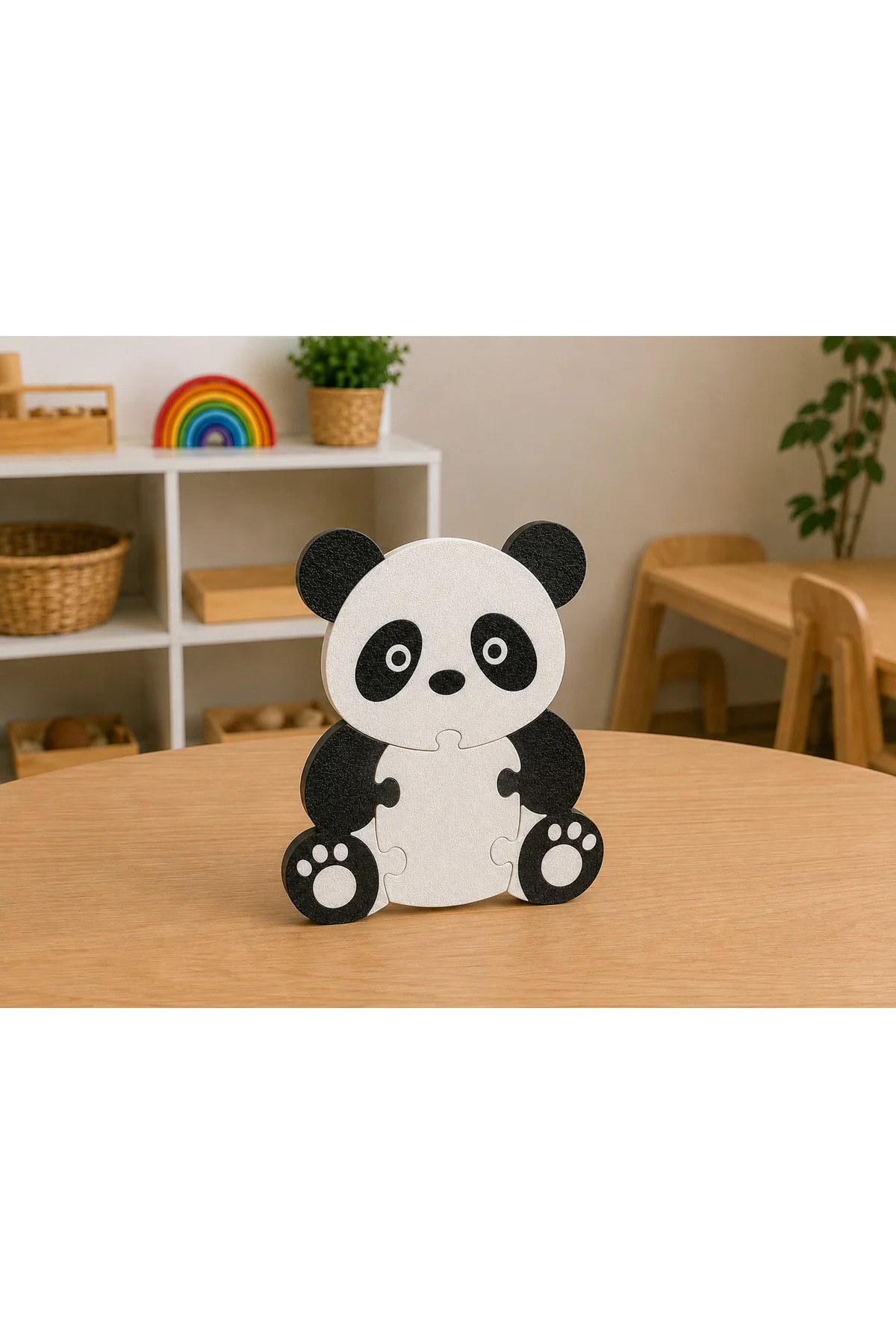 Sevimli Panda 3D Baskı Puzzle – 5 Parça Eğitici Çocuk Yapbozu (3+ Yaş) Sevimli Panda 3D Baskı Puzzle – 5 Parça Eğitici Çocuk Yapbozu (3+ Yaş)