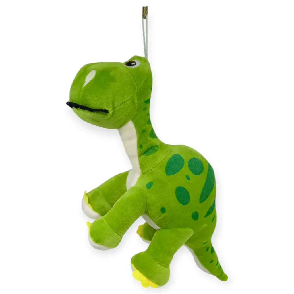 Sevimli Peluş Dinazor Turko Dino 35 cm - Yeşil - 1 ADET