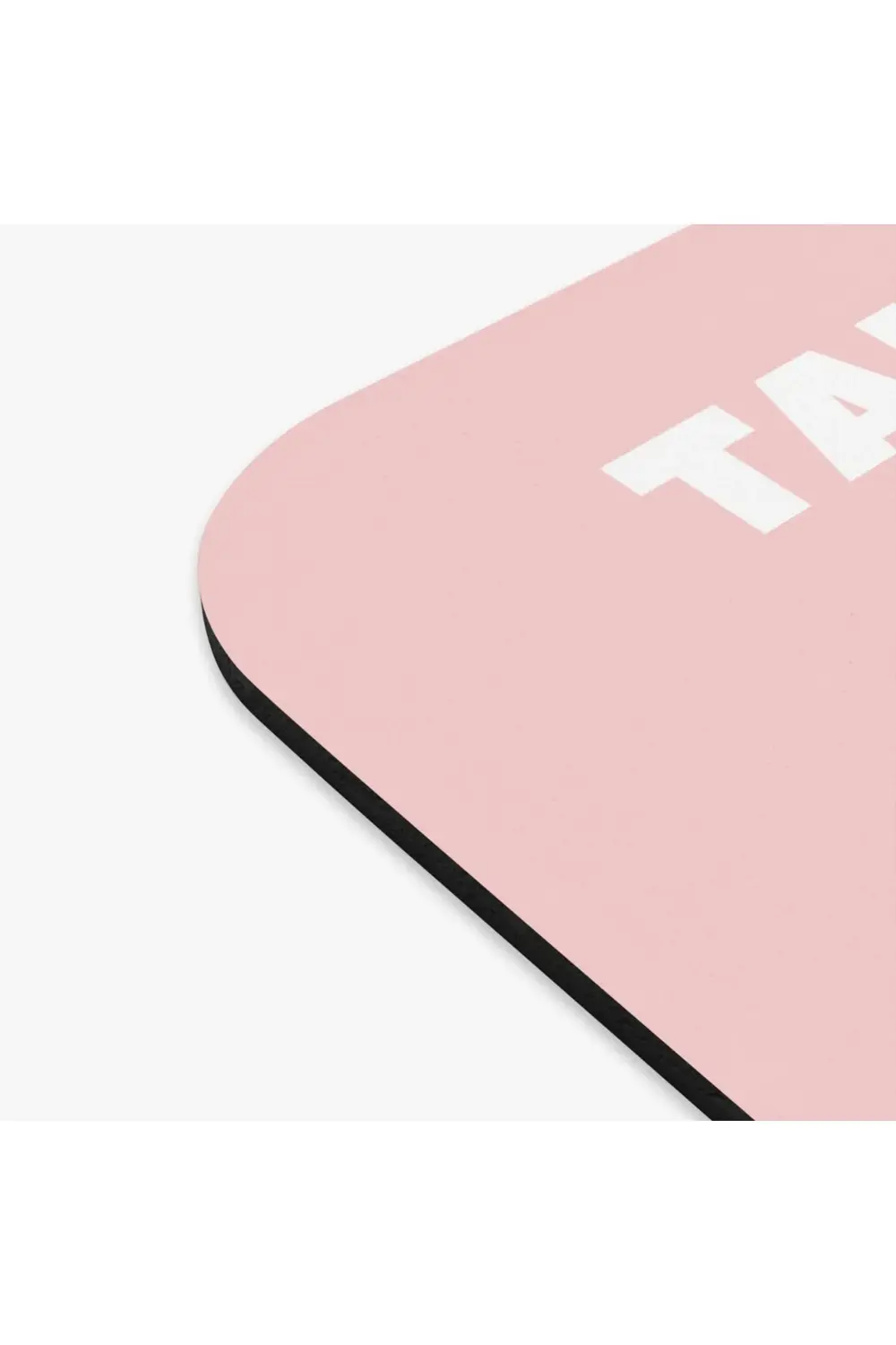 Sevimli Pembe Mouse Pad, 21x17 cm, Kaymaz Taban, Ev, Ofis ve Oyun