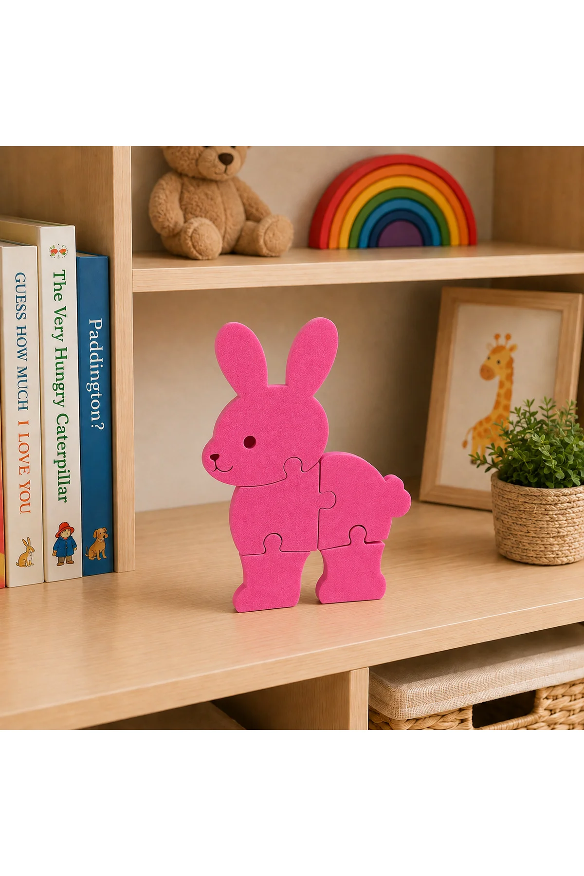 Sevimli Tavşan 3D Baskı Puzzle – 5 Parça Eğitici Çocuk Yapbozu (3+ Yaş) Sevimli Tavşan 3D Baskı Puzzle – 5 Parça Eğitici Çocuk Yapbozu (3+ Yaş)