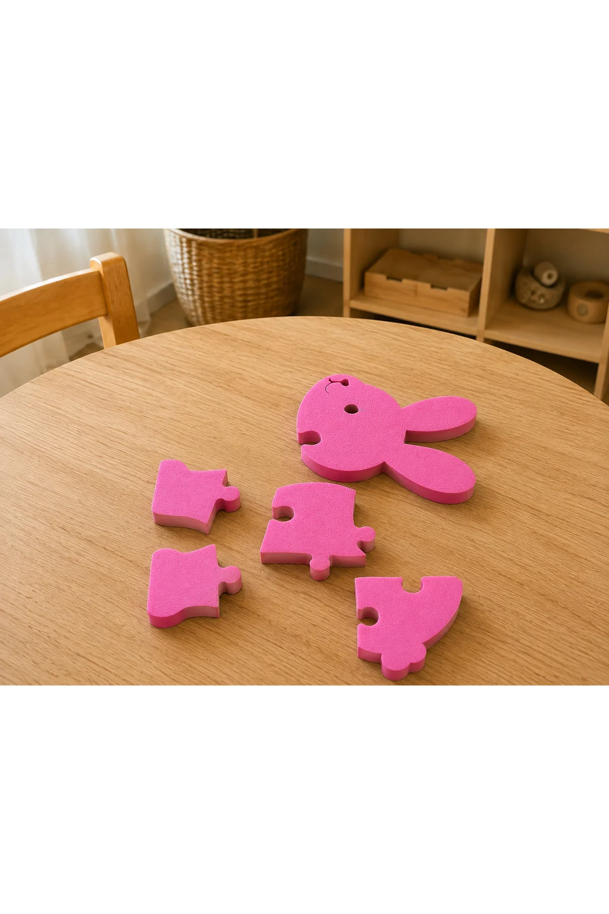 Sevimli Tavşan 3D Baskı Puzzle – 5 Parça Eğitici Çocuk Yapbozu (3+ Yaş) Sevimli Tavşan 3D Baskı Puzzle – 5 Parça Eğitici Çocuk Yapbozu (3+ Yaş)