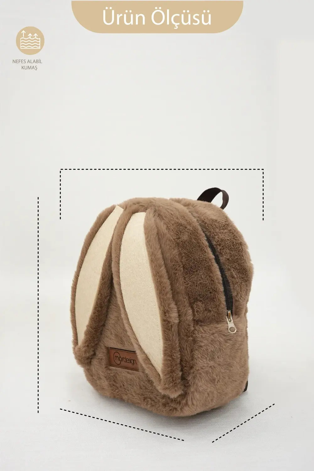 Sevimli Tavşan Çocuk Sırt Çantası: Kreş/Anasınıfı İçin Peluş Kuma