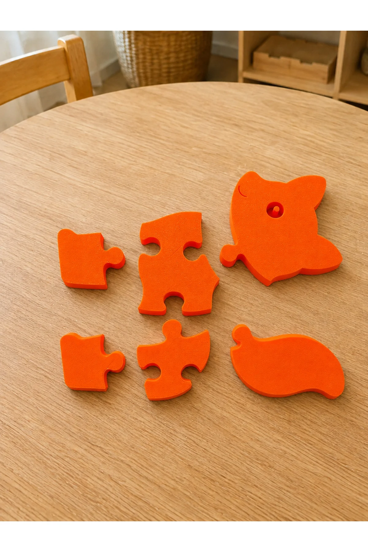 Sevimli Tilki 3D Baskı Puzzle – 6 Parça Eğitici Çocuk Yapbozu (3+ Yaş) Sevimli Tilki 3D Baskı Puzzle – 6 Parça Eğitici Çocuk Yapbozu (3+ Yaş)