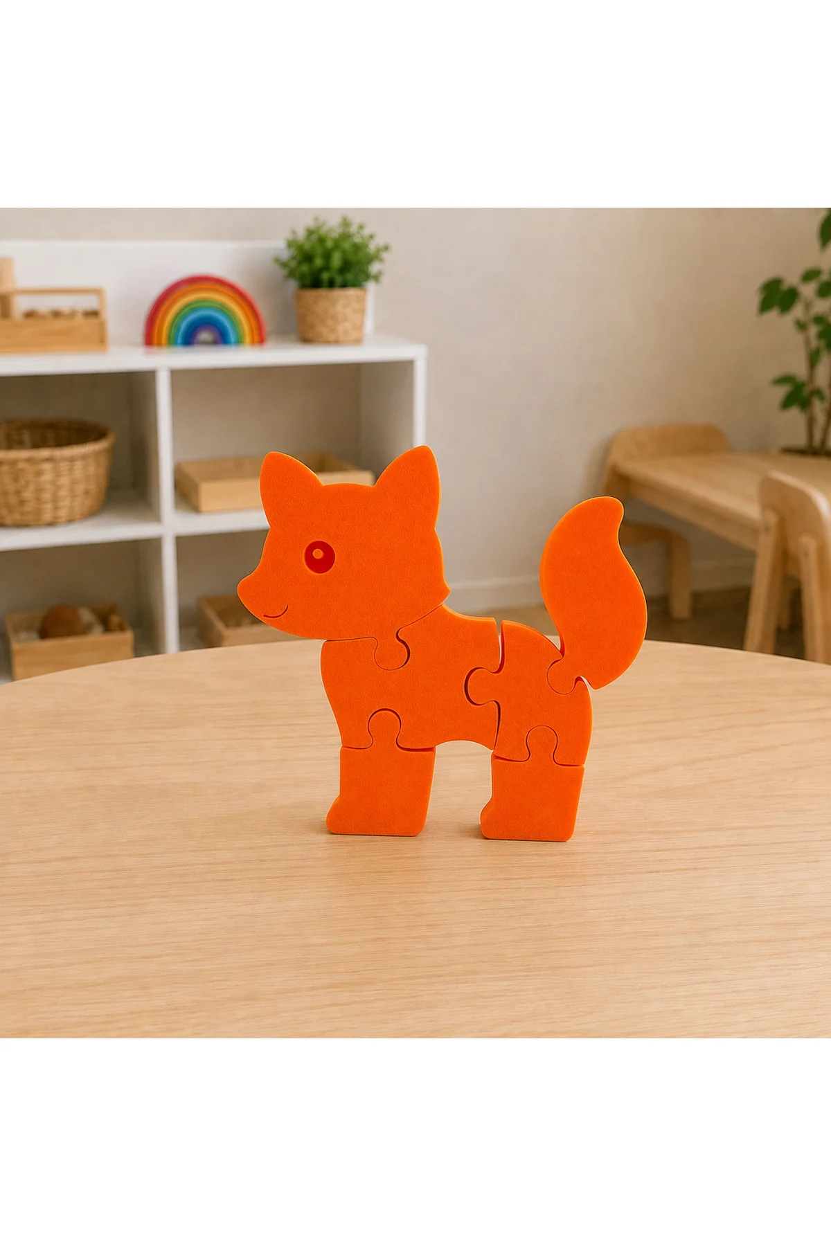 Sevimli Tilki 3D Baskı Puzzle – 6 Parça Eğitici Çocuk Yapbozu (3+ Yaş) Sevimli Tilki 3D Baskı Puzzle – 6 Parça Eğitici Çocuk Yapbozu (3+ Yaş)